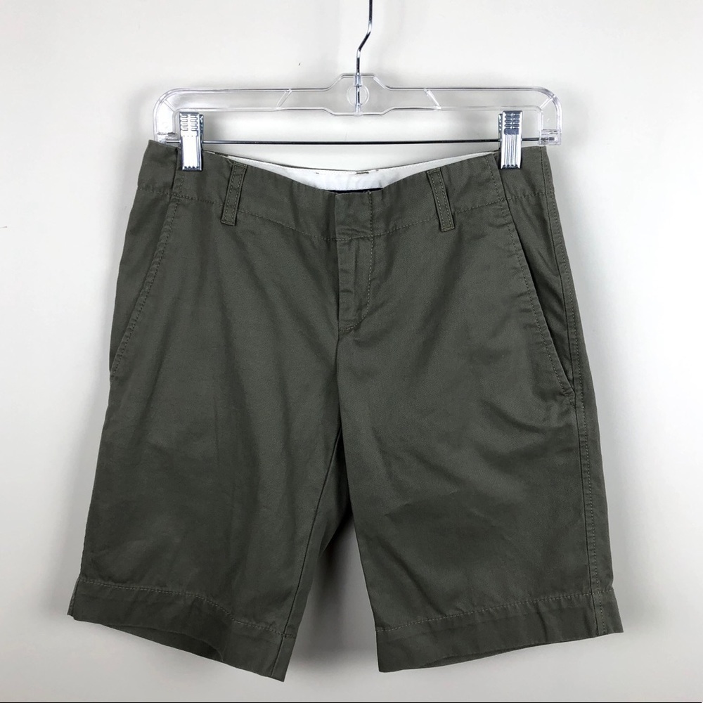 Gap Vintage Olive Green Bermuda Shorts 1